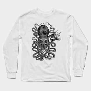 Monster Octopus Long Sleeve T-Shirt